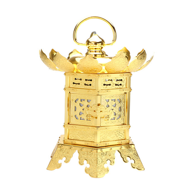 六角吊下燈篭 蝶足型 | 高級神棚・神具の通販なら伊勢宮忠オンライン