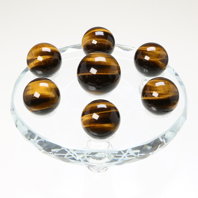 タイガーアイ 丸玉 七星陣 SA No.23 | 神棚・神具の製造販売通販なら