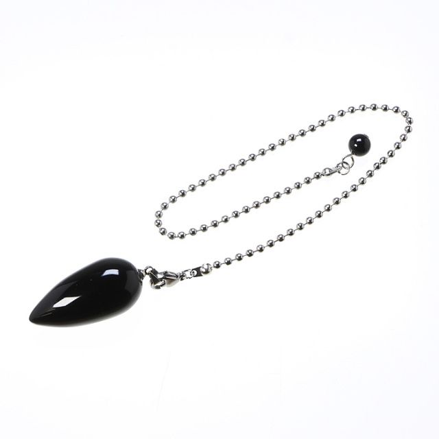 【天然石決算セール 30%off】 ペンデュラム 黒水晶（モリオン） （アソート） No.2