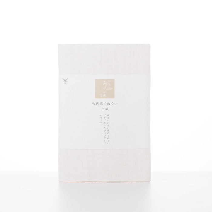 古代麻てぬぐい 生成