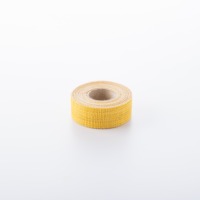 手織り 麻のテープ ひよこ15mm×2m 【ネコポス発送可】