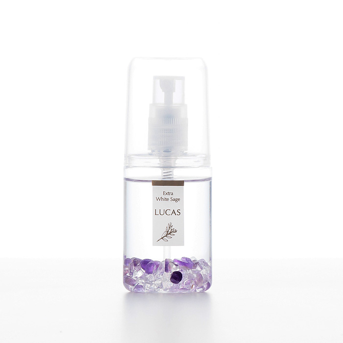 LUCAS ホワイトセージ 浄化スプレー ポケットルカス アメジスト 20ml