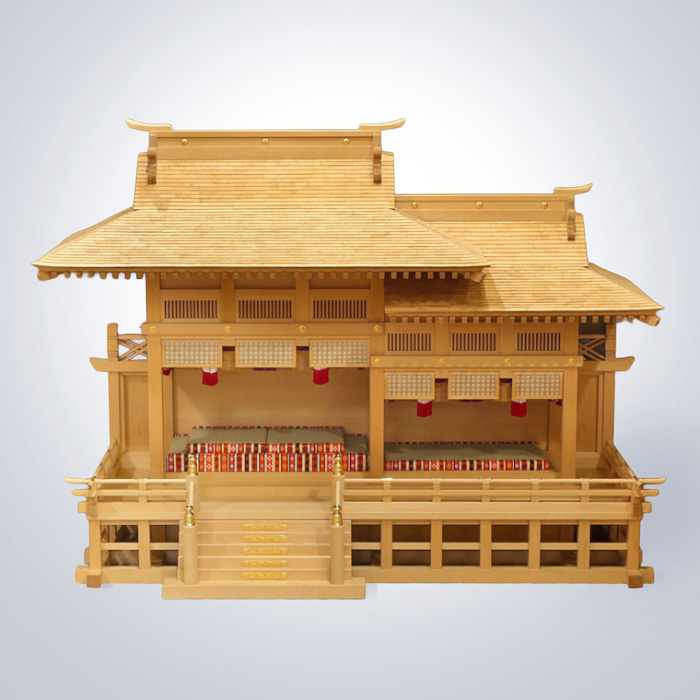 【アウトレット】 内祭用大型神殿 こけら葺雛御殿 〈R-502〉 No.1