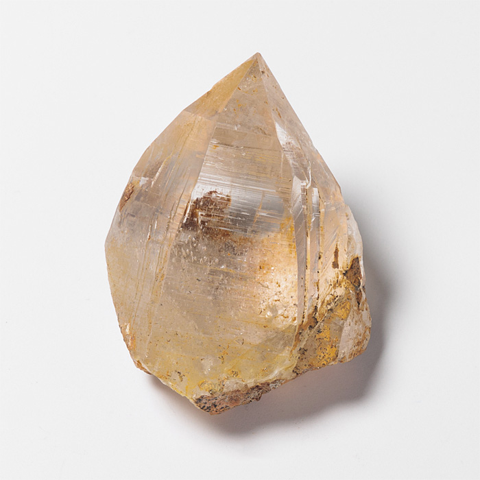 【15%off】水晶 単結晶 ゴールド （ヒマラヤ ガネッシュヒマール産） No.129