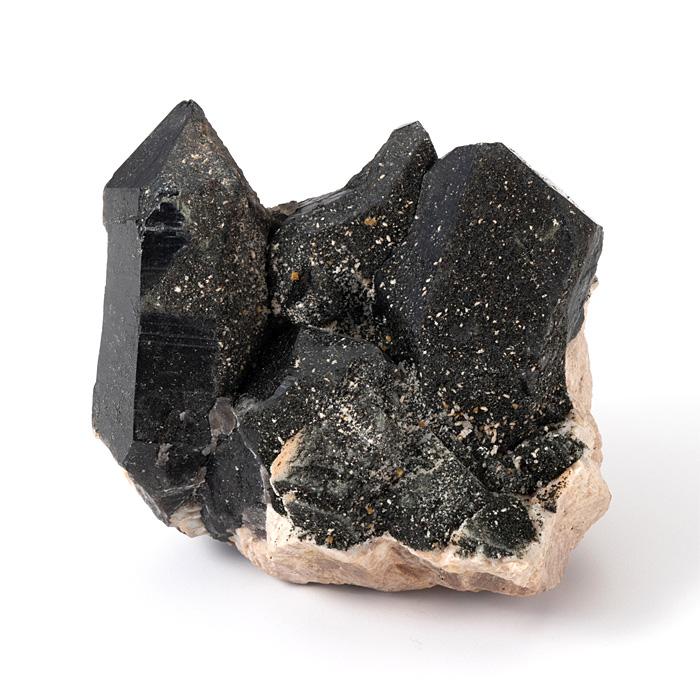 モリオン （黒水晶） ポイント （中国 山東省産） No.38