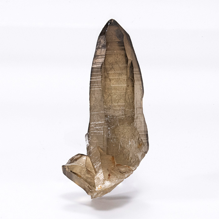 水晶ポイント スモーキークォーツ （マラウイ共和国産） No.470