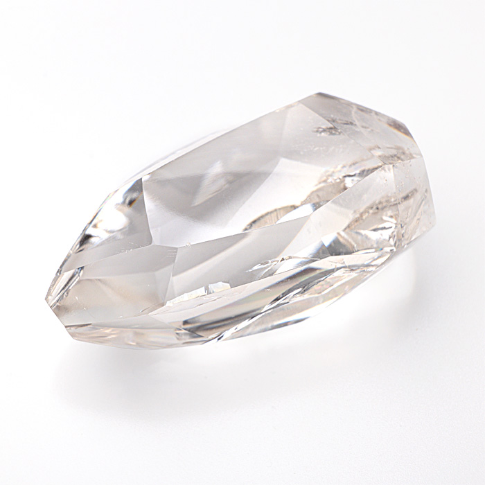 レインボー水晶 （アイリスクォーツ） フリーカット ポリッシュ （磨き石） No.14