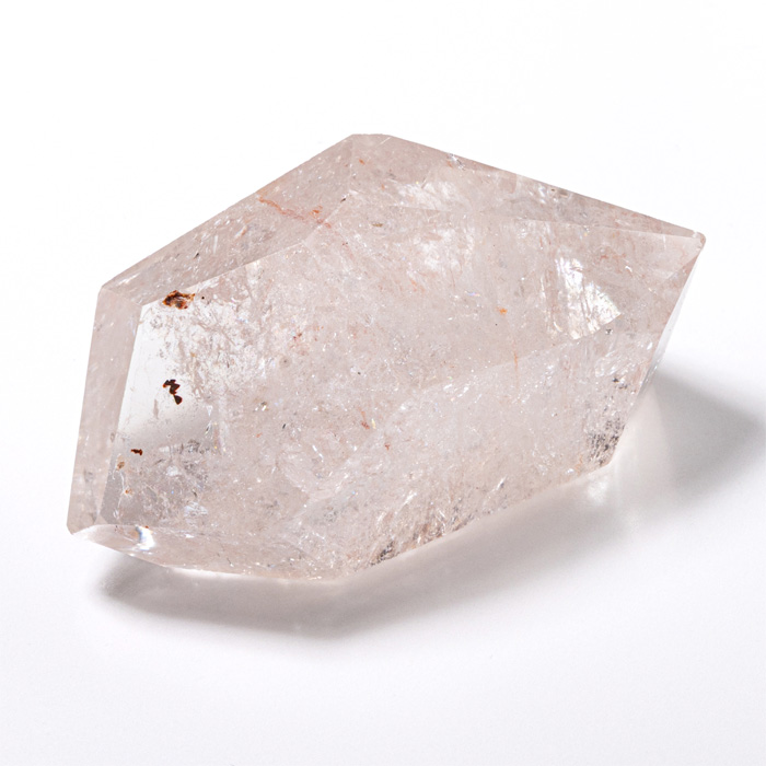 水晶 ピンククォーツ フリーカット ポリッシュ （磨き石） No.20