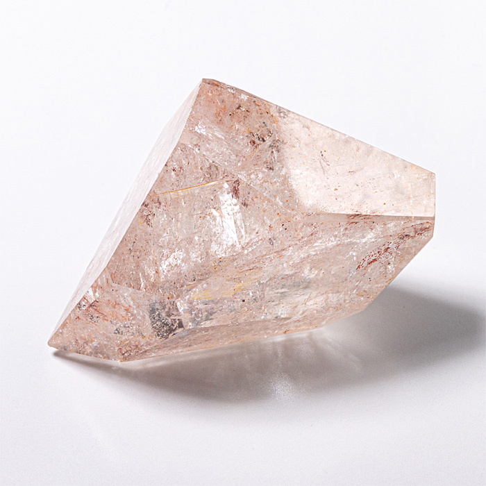 水晶 ピンククォーツ フリーカット ポリッシュ （磨き石） No.7