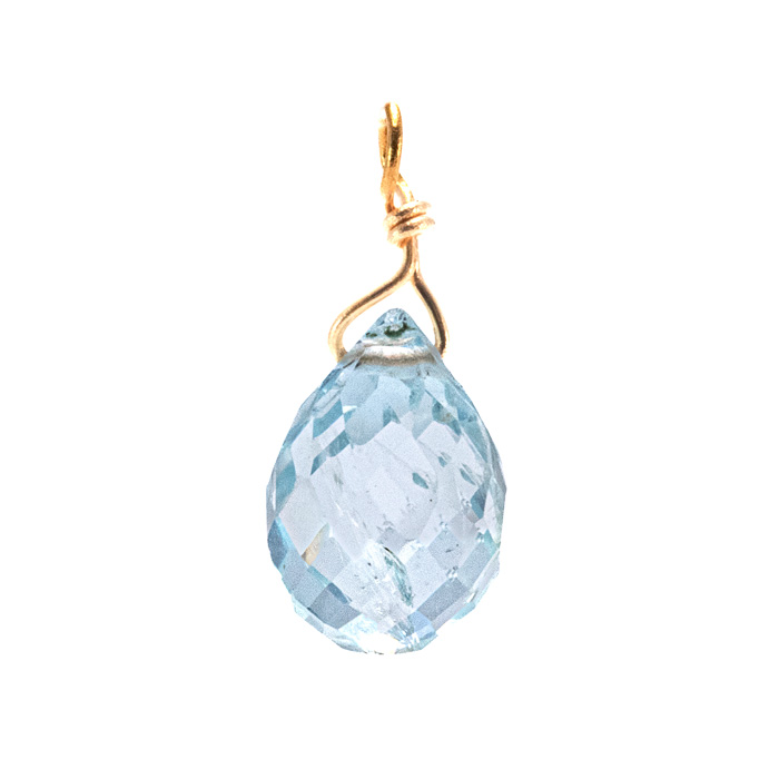 Jewel Drops アクアマリン K18 No.14