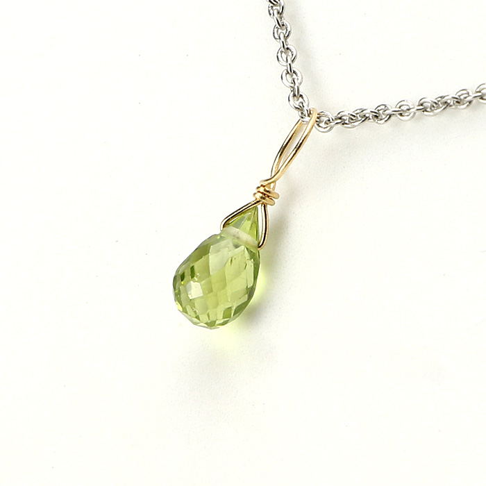Jewel Drops ペリドット K18 No.3