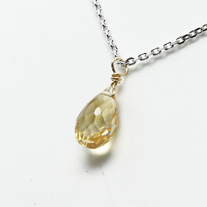 Jewel Drops シトリン K18 No.11