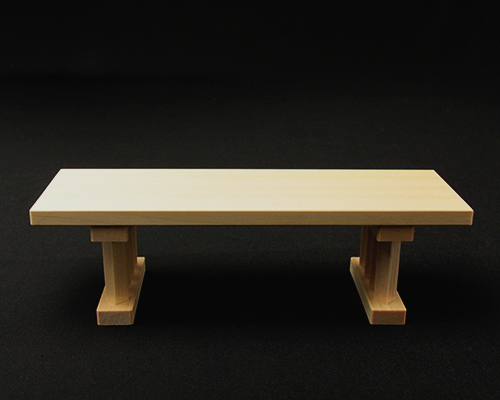 豆八足 6寸 総木曽桧製