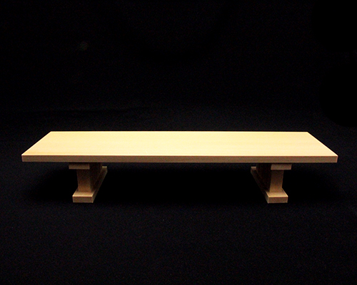 豆八足 1尺2寸 総木曽桧製