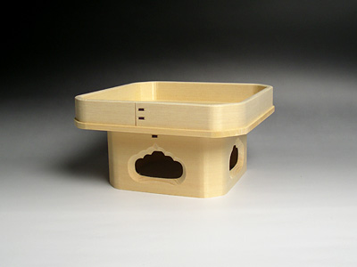 遠山三方 木曽桧 6寸