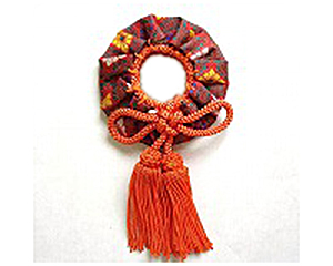 御霊代鏡 錦袋 2寸5分