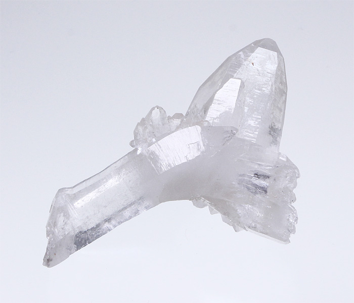 【15%off】水晶クラスター （ヒマラヤ産） カーブド セルフヒールド レインボー No.303