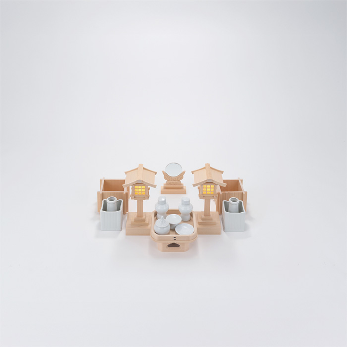 【神具セット】神具ハーフセット（K-24・I-12・I-23用）