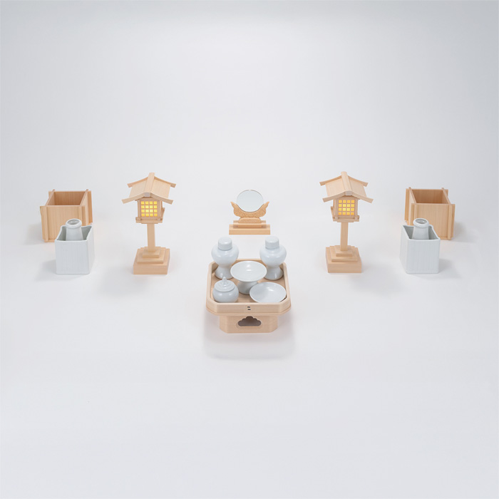 【神具セット】神具ハーフセット（K-12用）