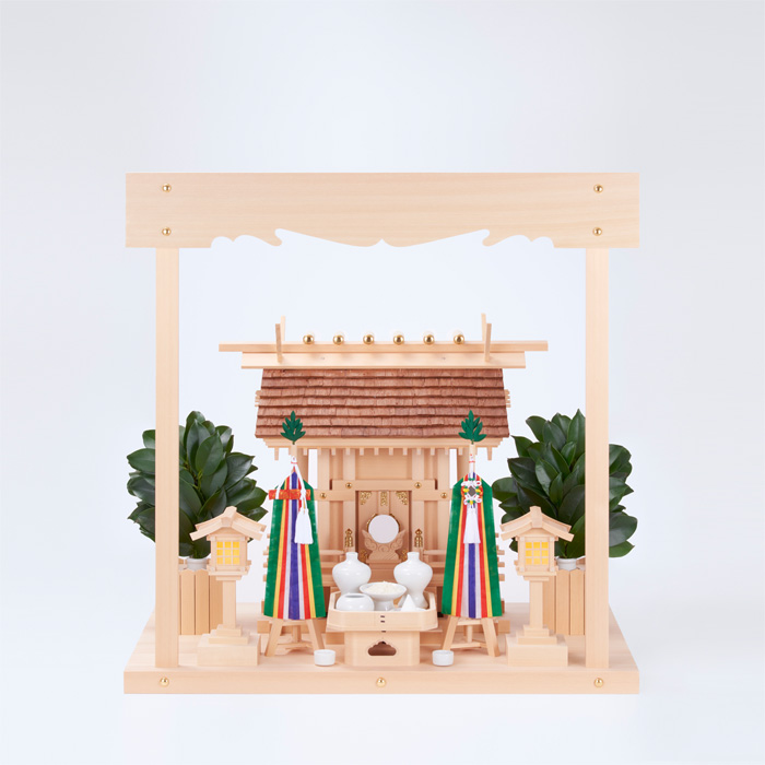 H-3+敷板（中）+雲板（中）+神具フルセット