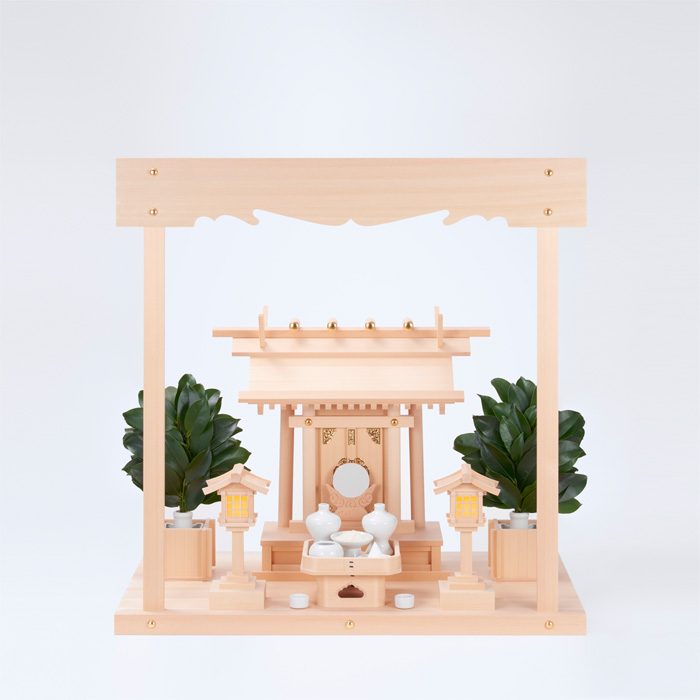 I-22+敷板（中）+雲板（中）+神具ハーフセット