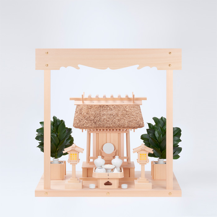 K-14+敷板（中）+雲板（中）+神具ハーフセット