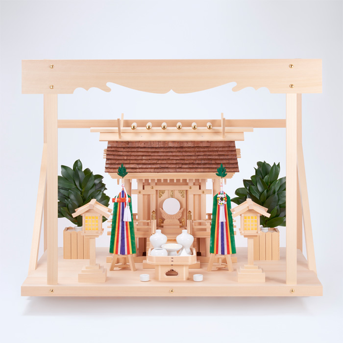 H-2+神棚板（特大）+雲板（特大）+神具フルセット