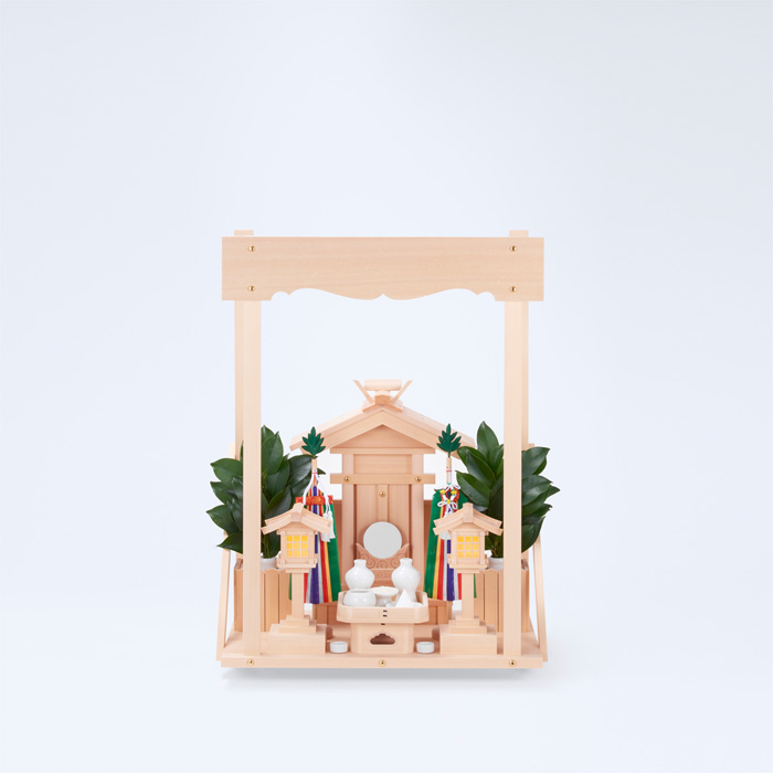 I-12+神棚板（小）+雲板（小）+神具フルセット