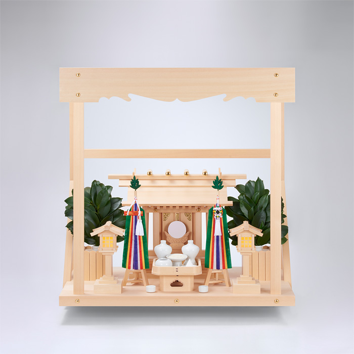 I-22'+神棚板（中）+雲板（中）+神具フルセット