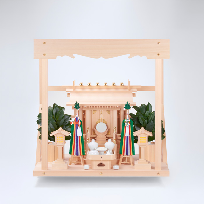 I-29+神棚板（中）+雲板（中）+神具フルセット