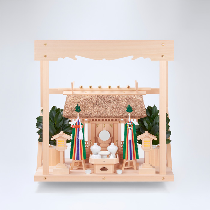 K-10+神棚板（中）+雲板（中）+神具フルセット