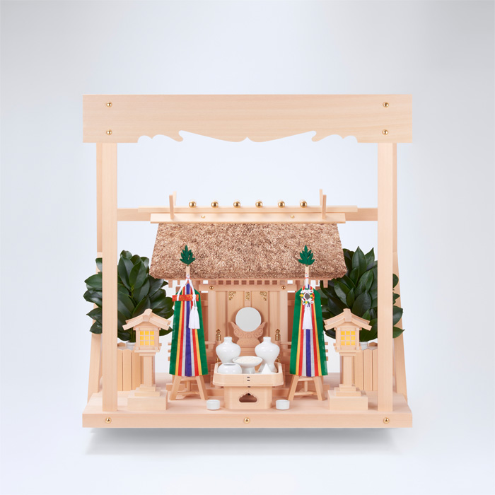 K-11+神棚板（中）+雲板（中）+神具フルセット