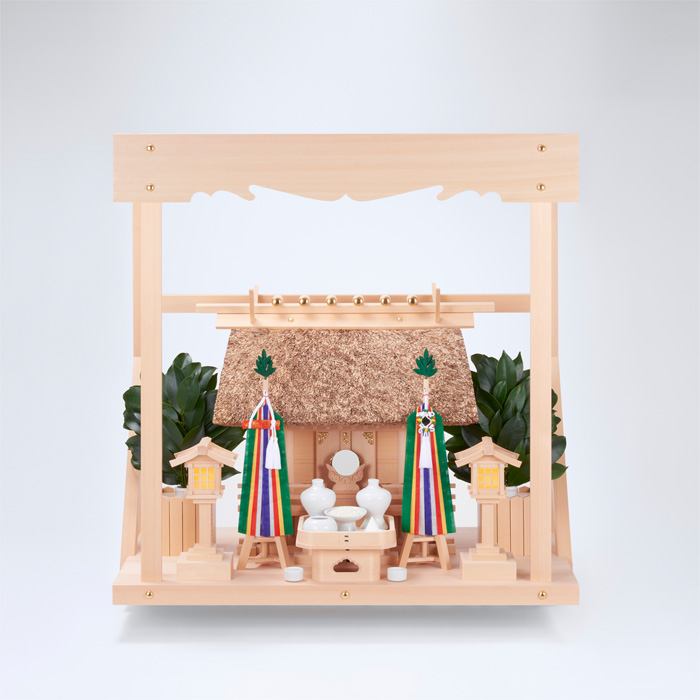 K-3+神棚板（中）+雲板（中）+神具フルセット