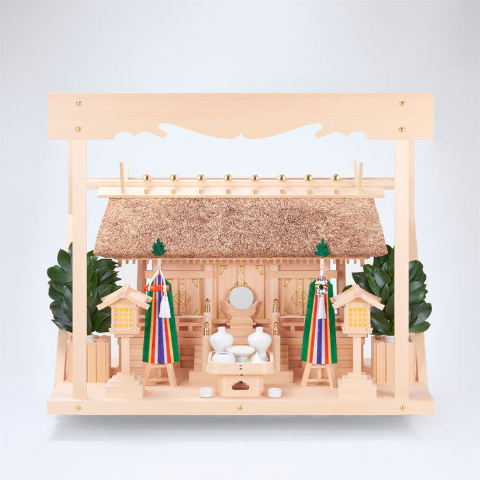 K-7+神棚板（大）+雲板（大）+神具フルセット