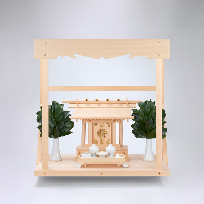 I-22'+神棚板（中）+雲板（中）+神具ミニセット