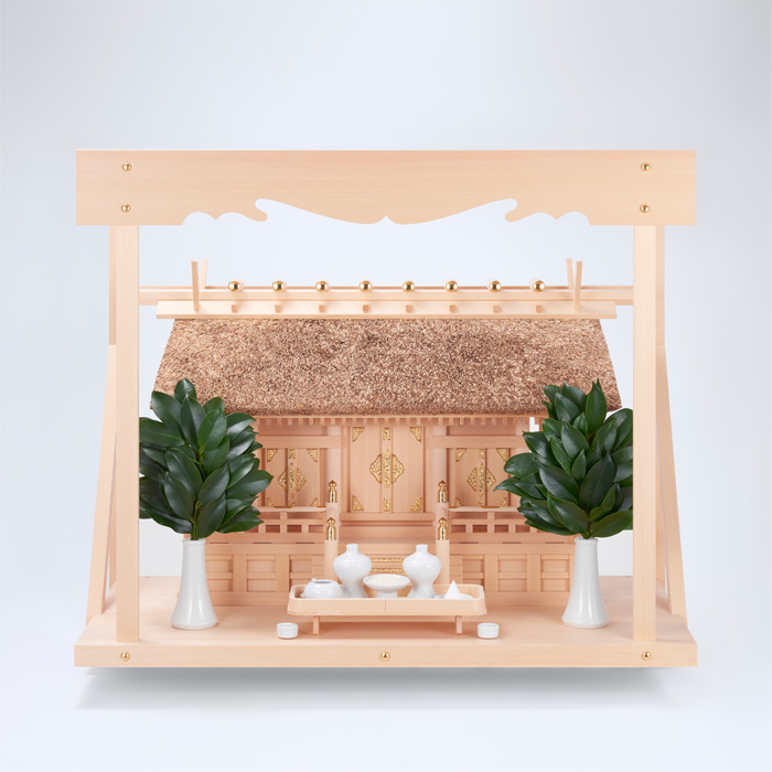 K-7+神棚板（大）+雲板（大）+神具ミニセット