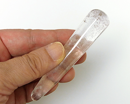つぼ押し（マッサージスティック） 天然水晶 No.1