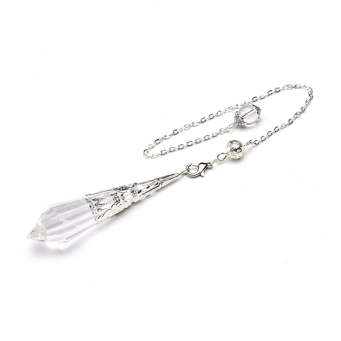 ペンデュラム 水晶 装飾 シルバー （アソート） No.14