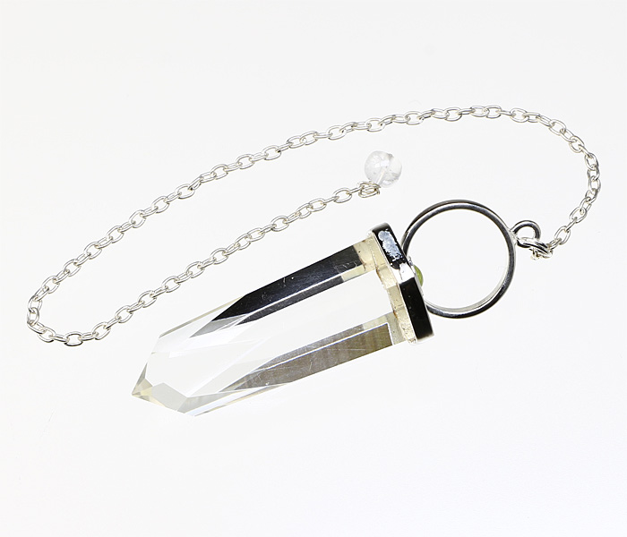 【15%off】ペンデュラム ヒマラヤ水晶 （ペリドット付） （アソート） No.9