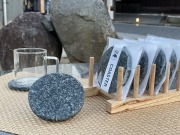 「備中青みかげ（びっちゅうあおみかげ）」のコースター