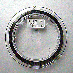 石鯛ワイヤー５０ｍ３８番１