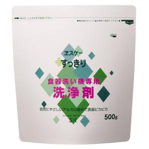 すっきり食器洗い機専用洗浄剤	500g　エスケー石鹸