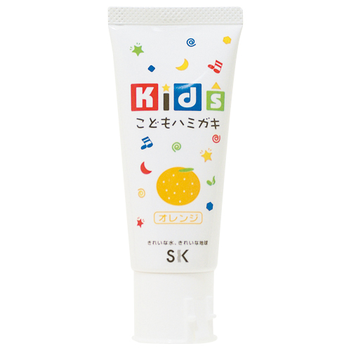 Ｋids こどもハミガキ オレンジ　エスケー石鹸