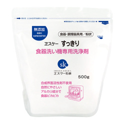 すっきり食器洗い機専用洗浄剤	500g　エスケー石鹸