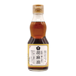 圧搾一番しぼり胡麻油　165g  ムソー