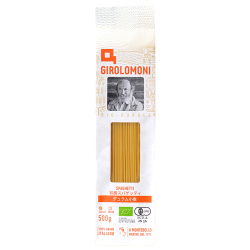 ジロロモーニ　デュラム小麦　有機スパゲッティ　1.8mm　500g　創健社