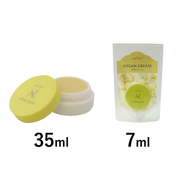 オーガニック生活便：アルガンクリーム 35ml ナイアード