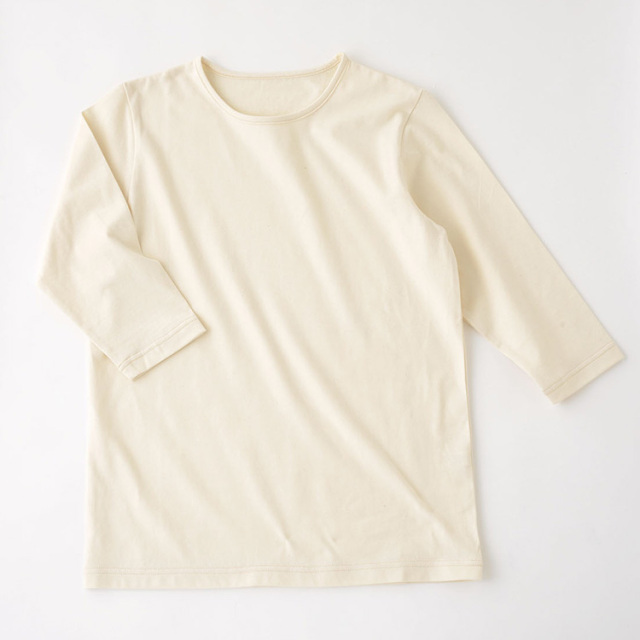 ≪メール便対応≫七分袖Tシャツ20（S、M、L、LL） 前田源商店