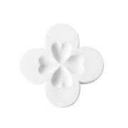 ≪メール便対応≫アロマプレート　クローバー　58×7×58mm　　デイリーアロマジャパン