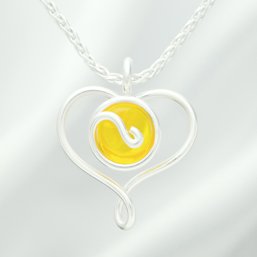 オープンハート 黄